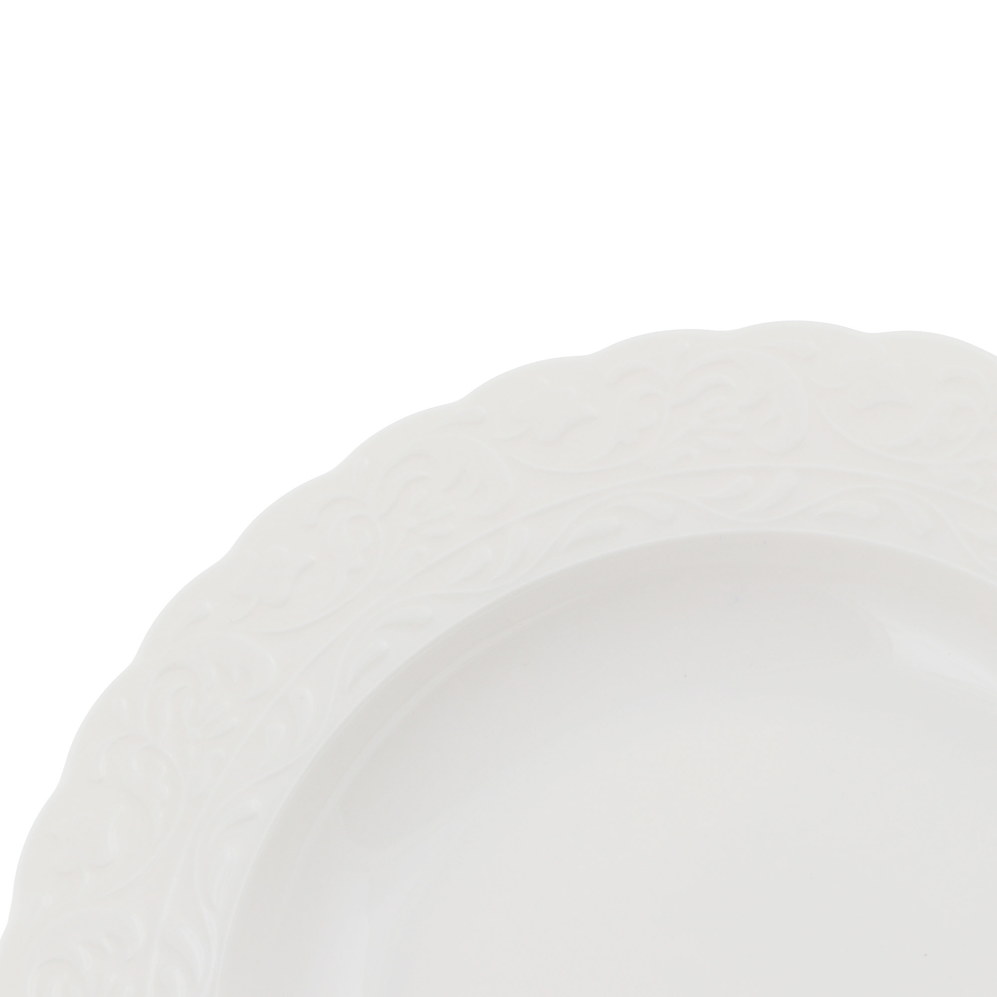 Тарелка суповая 22 см Kutahya porselen Basak недекорированная - фото 3