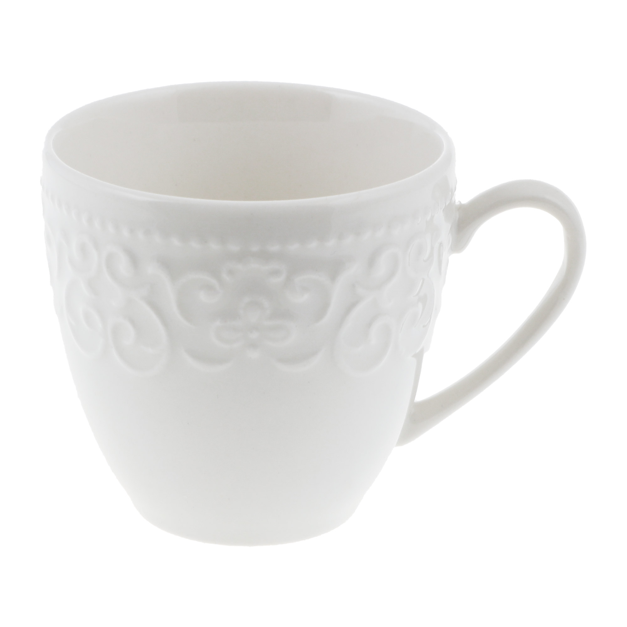Чашка с блюдцем кофейная 100 мл Kutahya porselen Irem недекорированная - фото 5