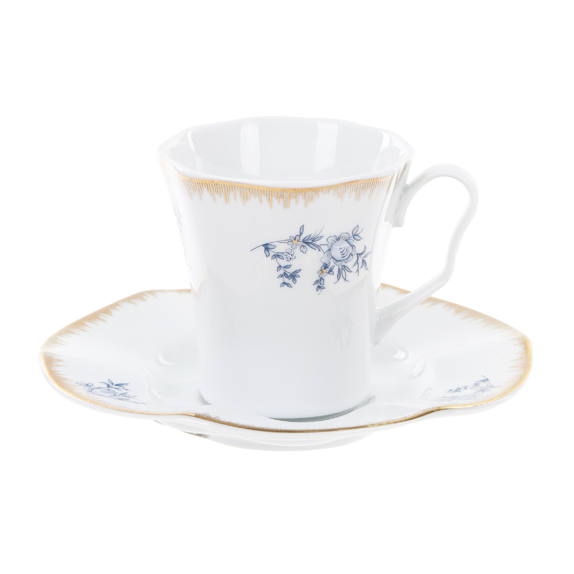 Чашка с блюдцем чайная Kutahya porselen nil