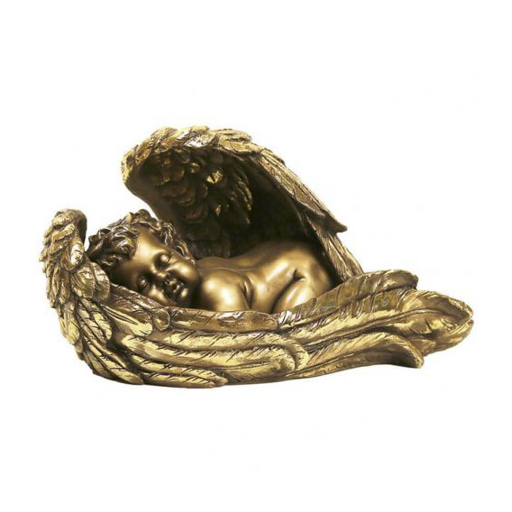 Статуэтка Royal Flame Спящий ангел античная бронза
