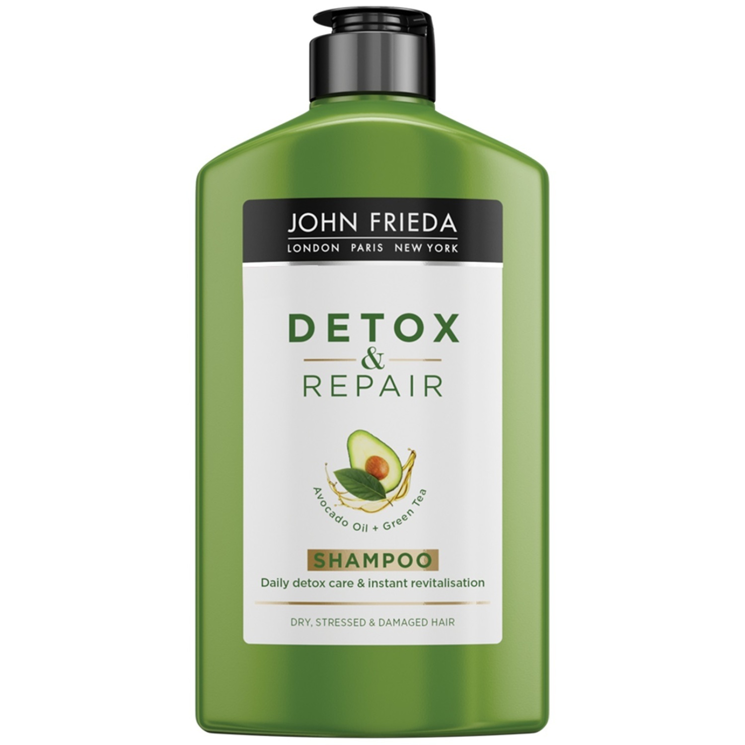 фото Шампунь для очищения и восстановления волос john frieda detox&repair 250 мл