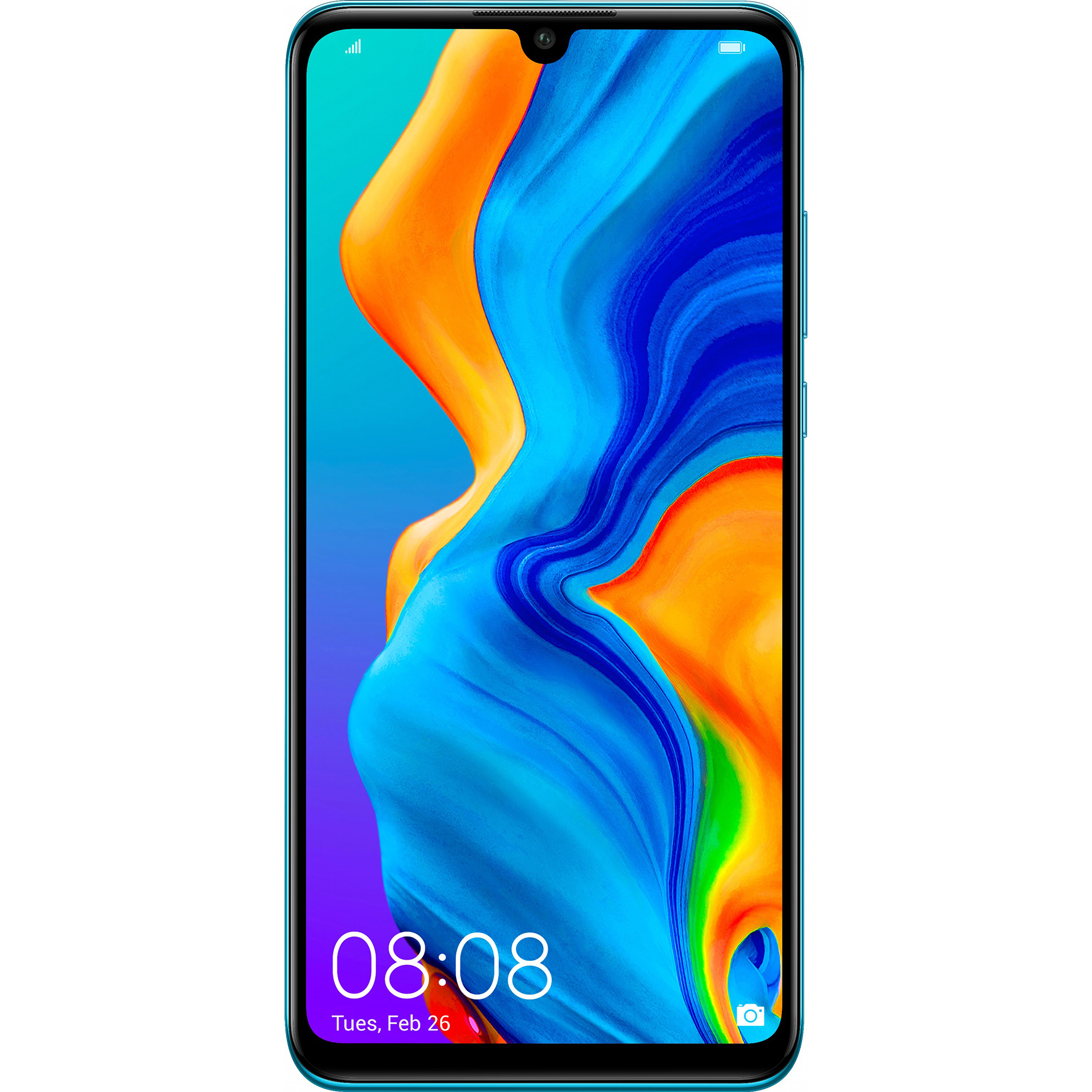 фото Смартфон huawei p30 lite 128 gb peacock blue