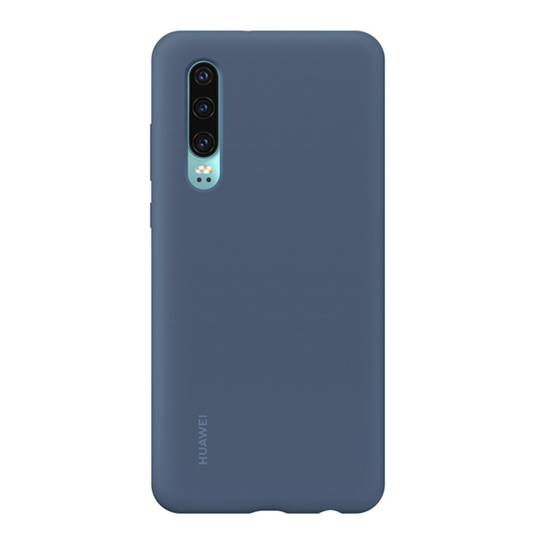 Чехол для смартфона Huawei P30 Silicone Car Case, синий - фото 1