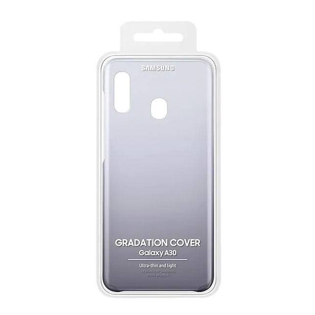 Чехол Gradation Cover для Samsung A30 (A305), черный Galaxy A30 (A305) - фото 3