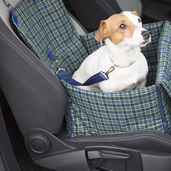 фото Автогамак и сумка-переноска для собак titbit 2 в 1 45x35x25 см