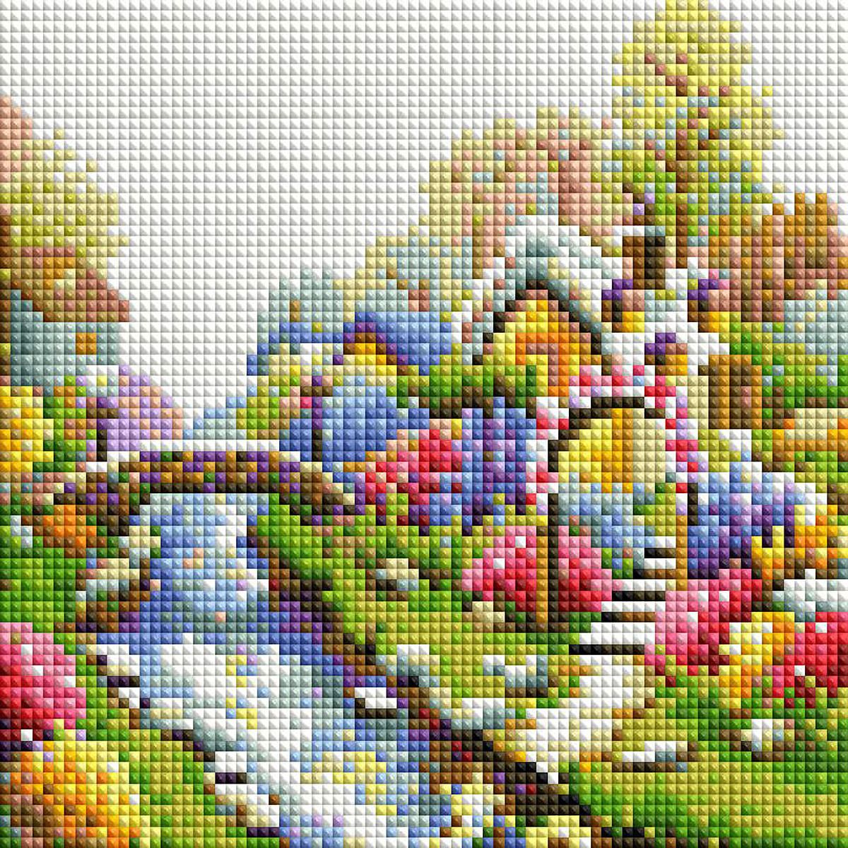 

Алмазная мозаика Белоснежка Лето