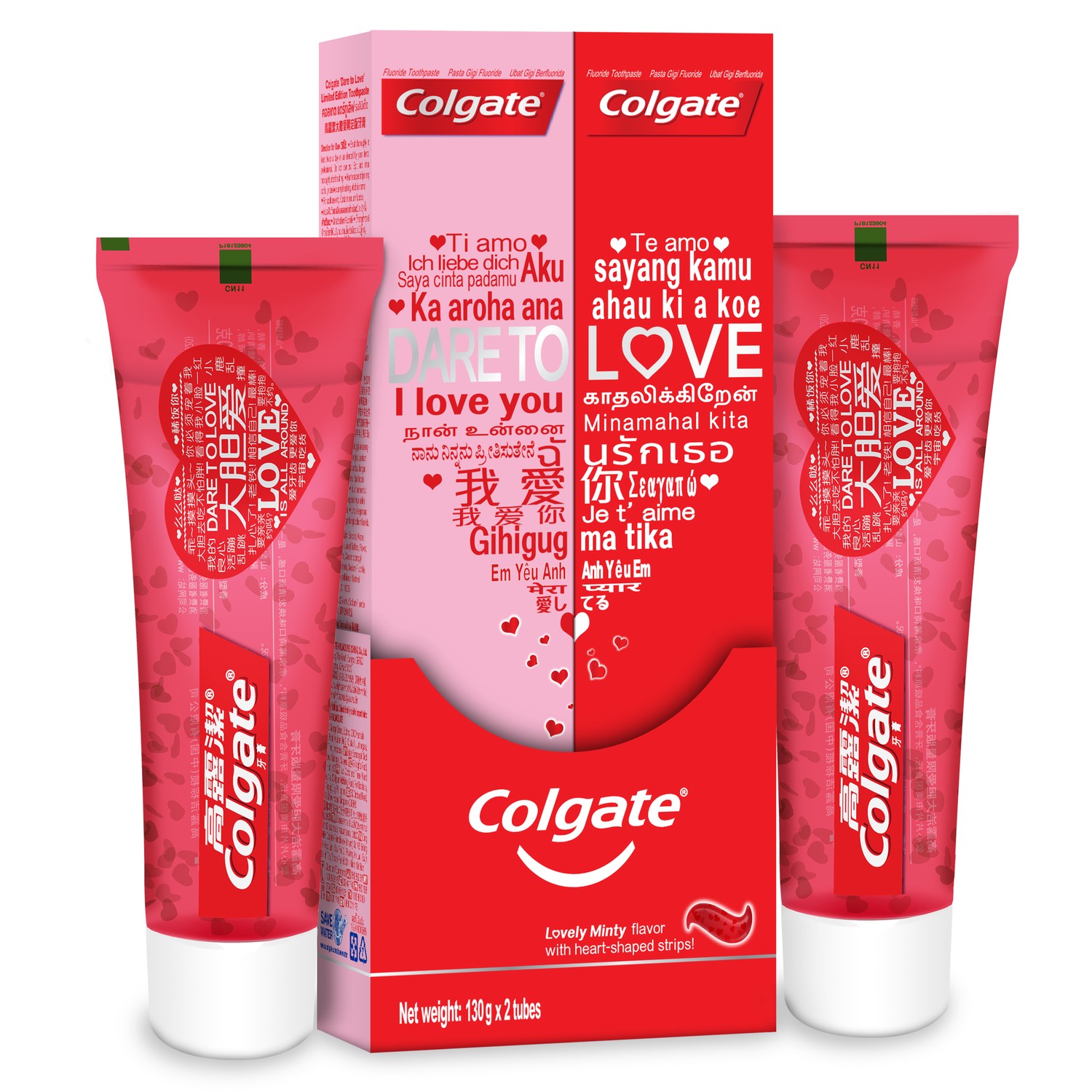 фото Паста зубная colgate dare to love 2х130 г