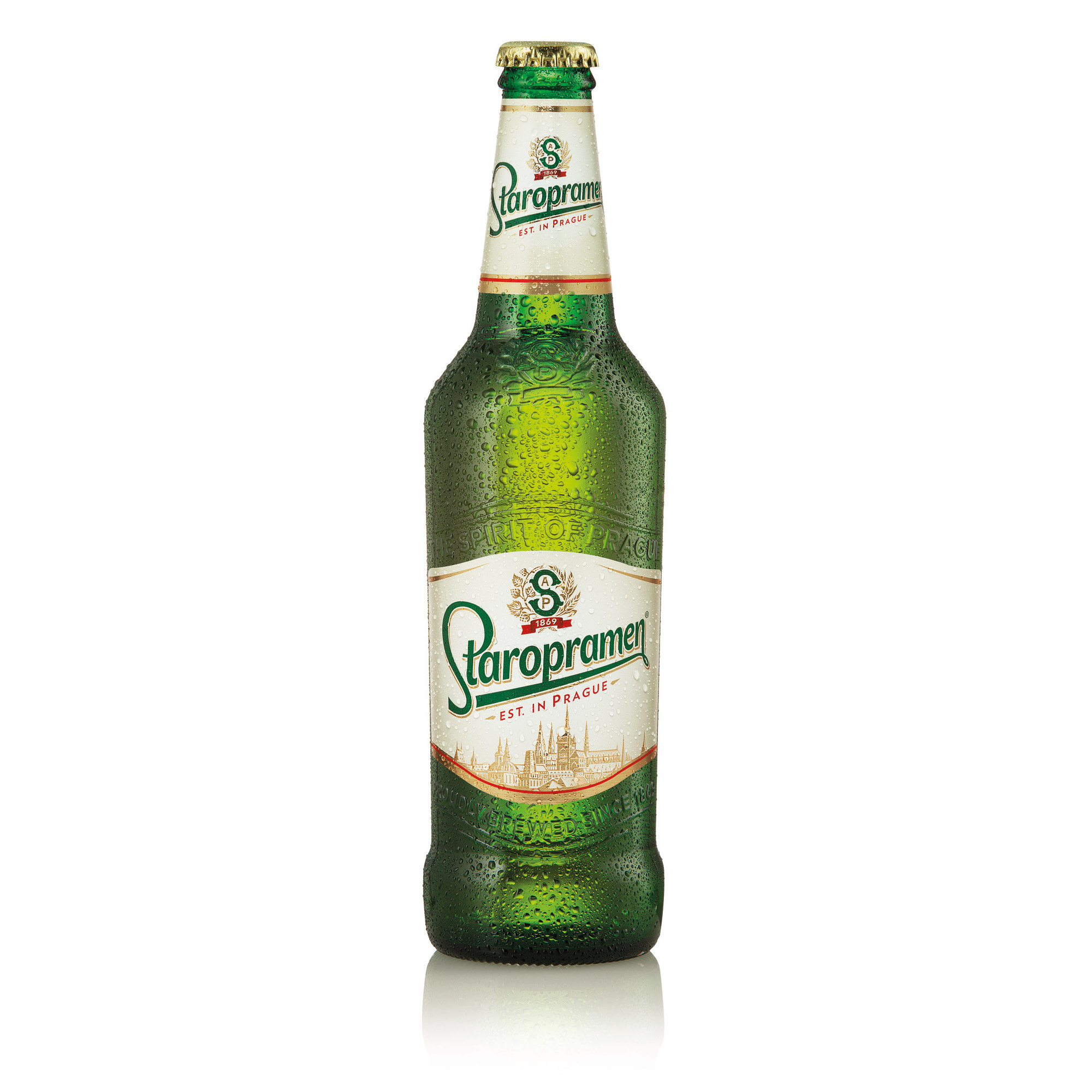 фото Пиво светлое фильтрованное staropramen 0,5 л