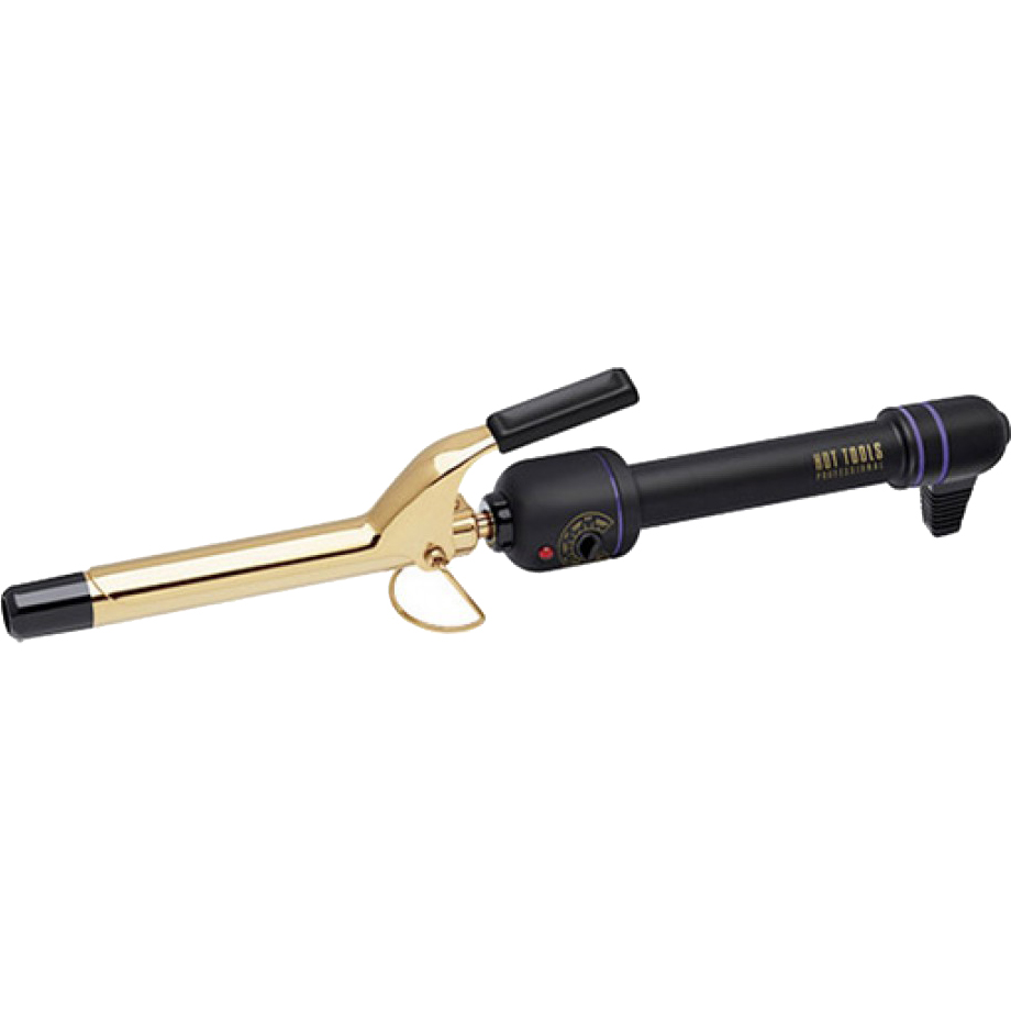 фото Стайлер для завивки hot tools professional 24k gold salon curling iron 19 мм