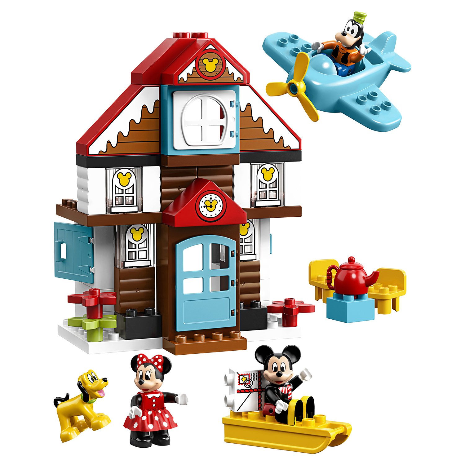 

Конструктор LEGO Duplo Disney Летний домик Микки 10889