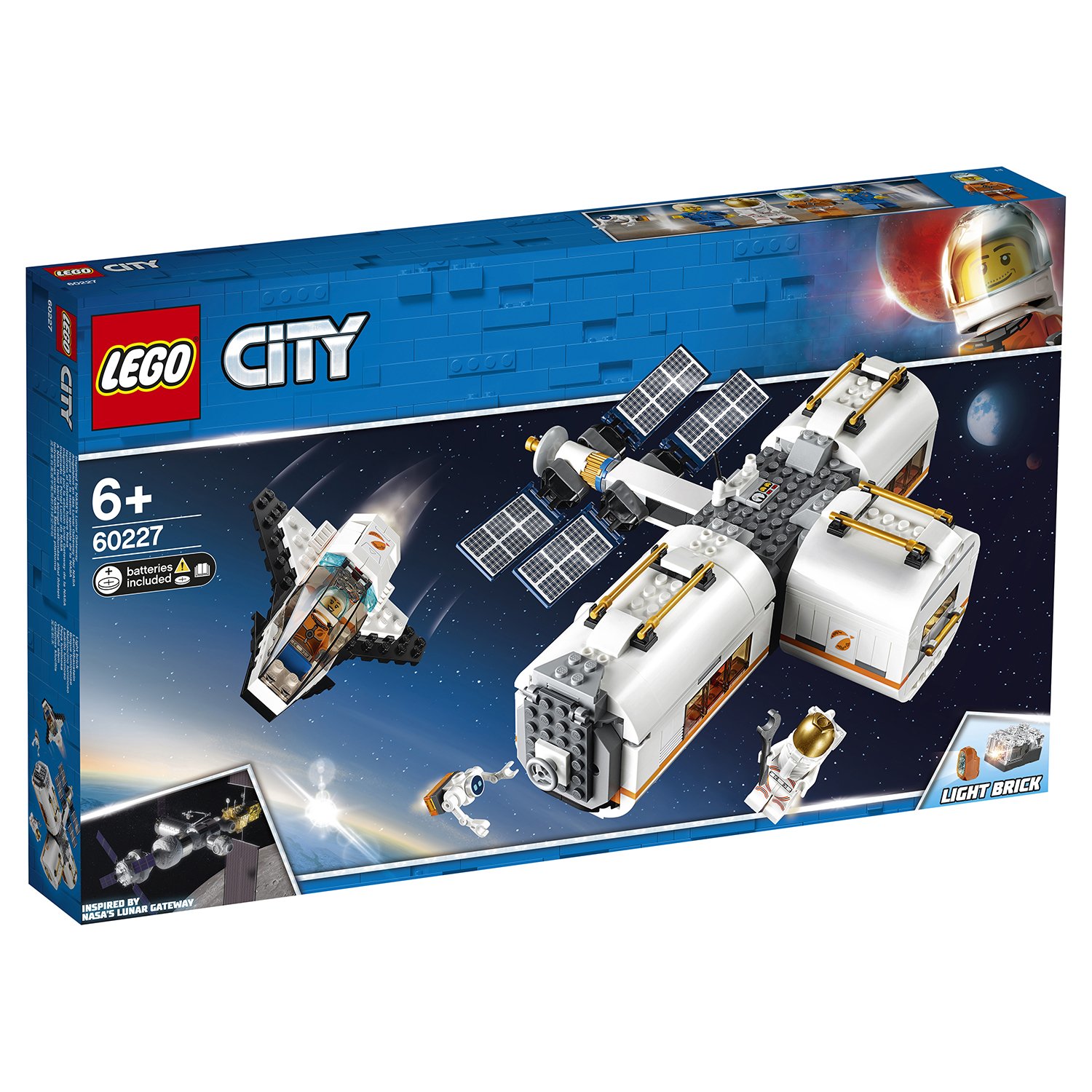 фото Конструктор lego city space port лунная космическая станция 60227