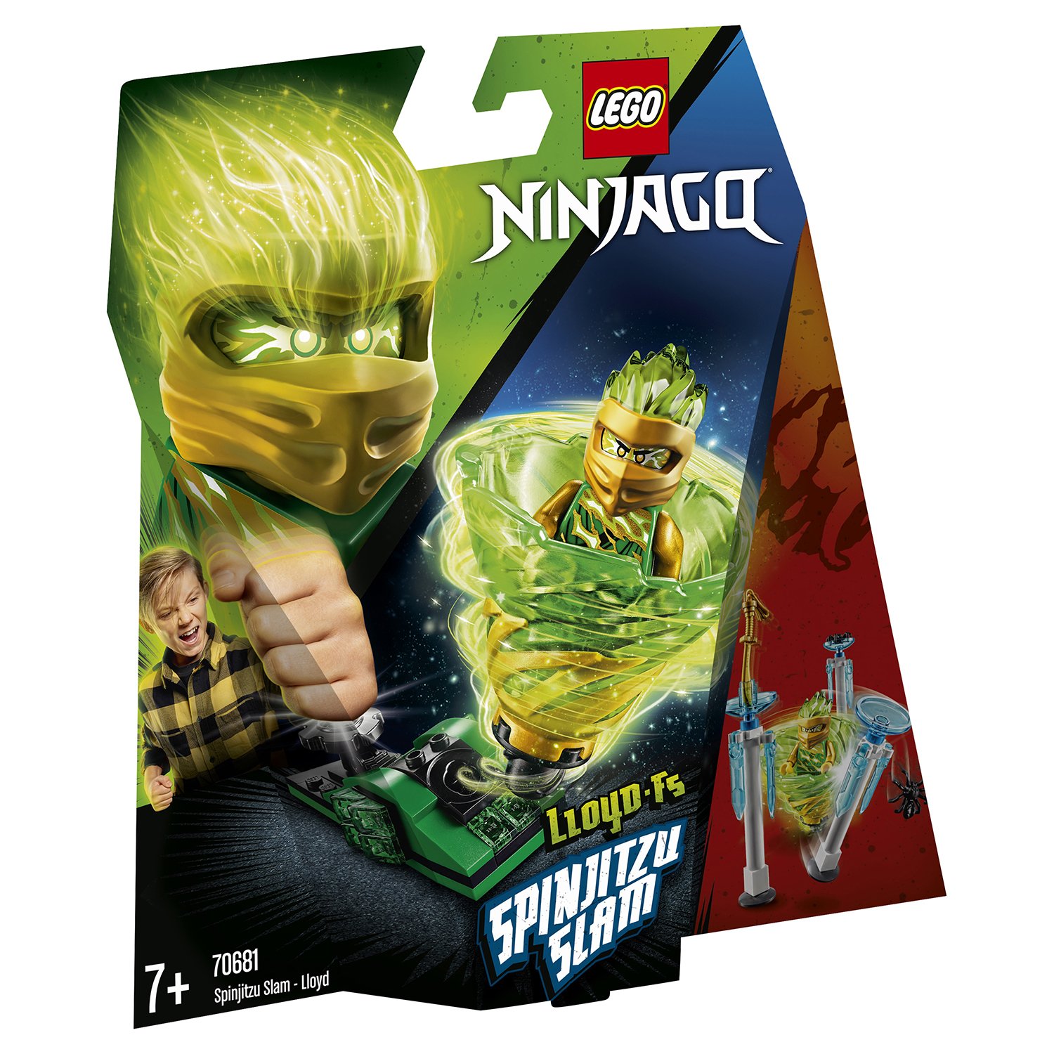 фото Конструктор lego ninjago бой мастеров кружитцу-ллойд 70681