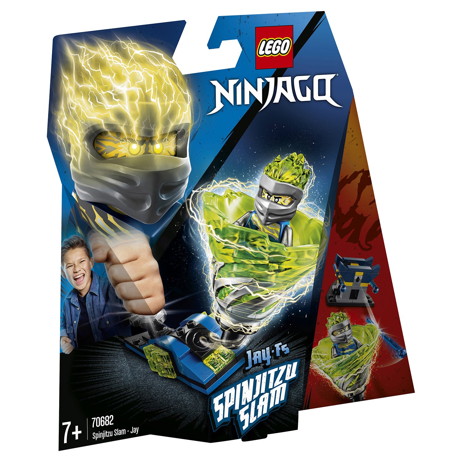 фото Конструктор lego ninjago бой мастеров кружитцу-джей 70682