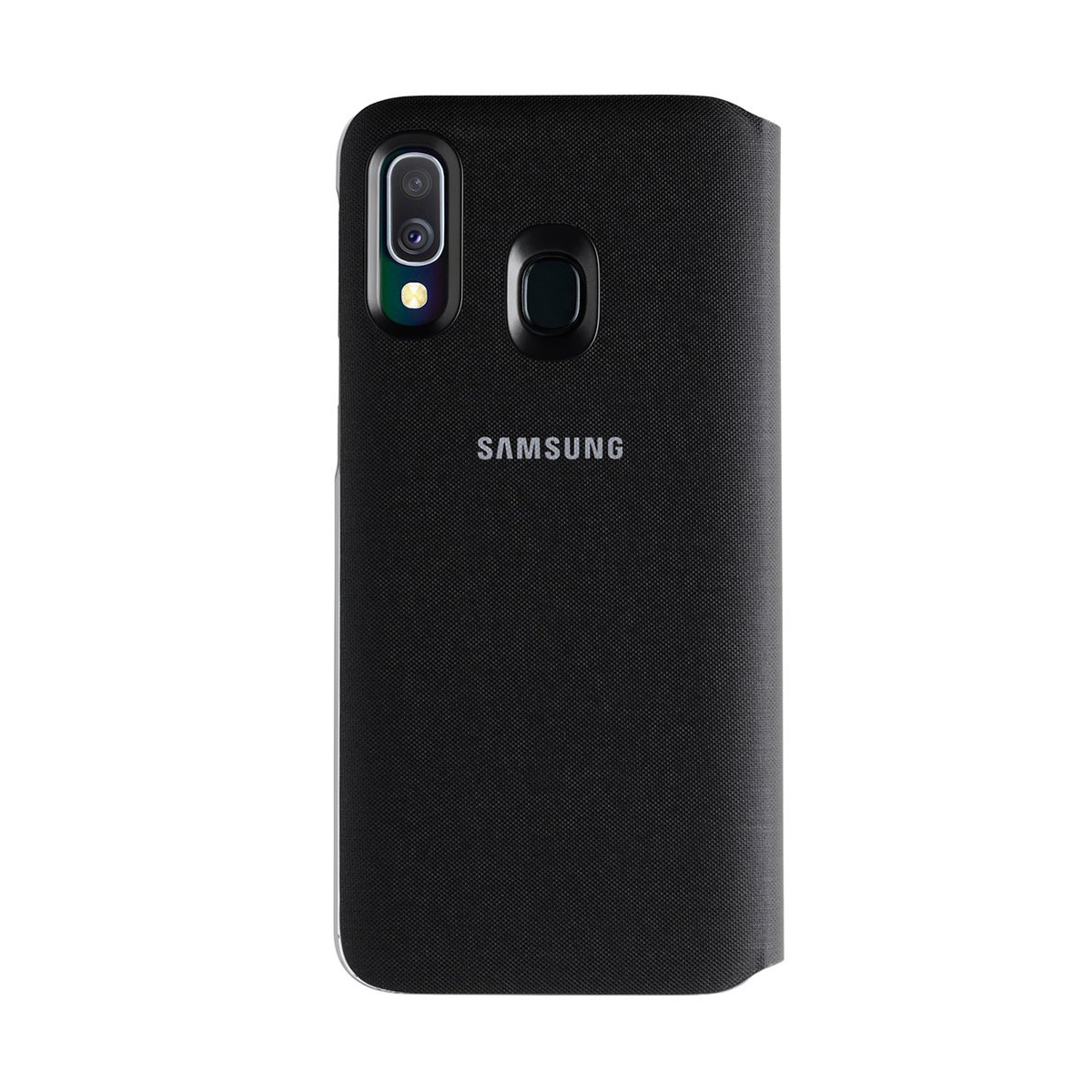 Чехол Wallet Cover для Samsung Galaxy A40, черный - фото 2