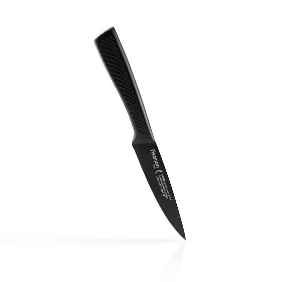 Нож универсальный Fissman shinai 11см с покрытием graphite - фото 1