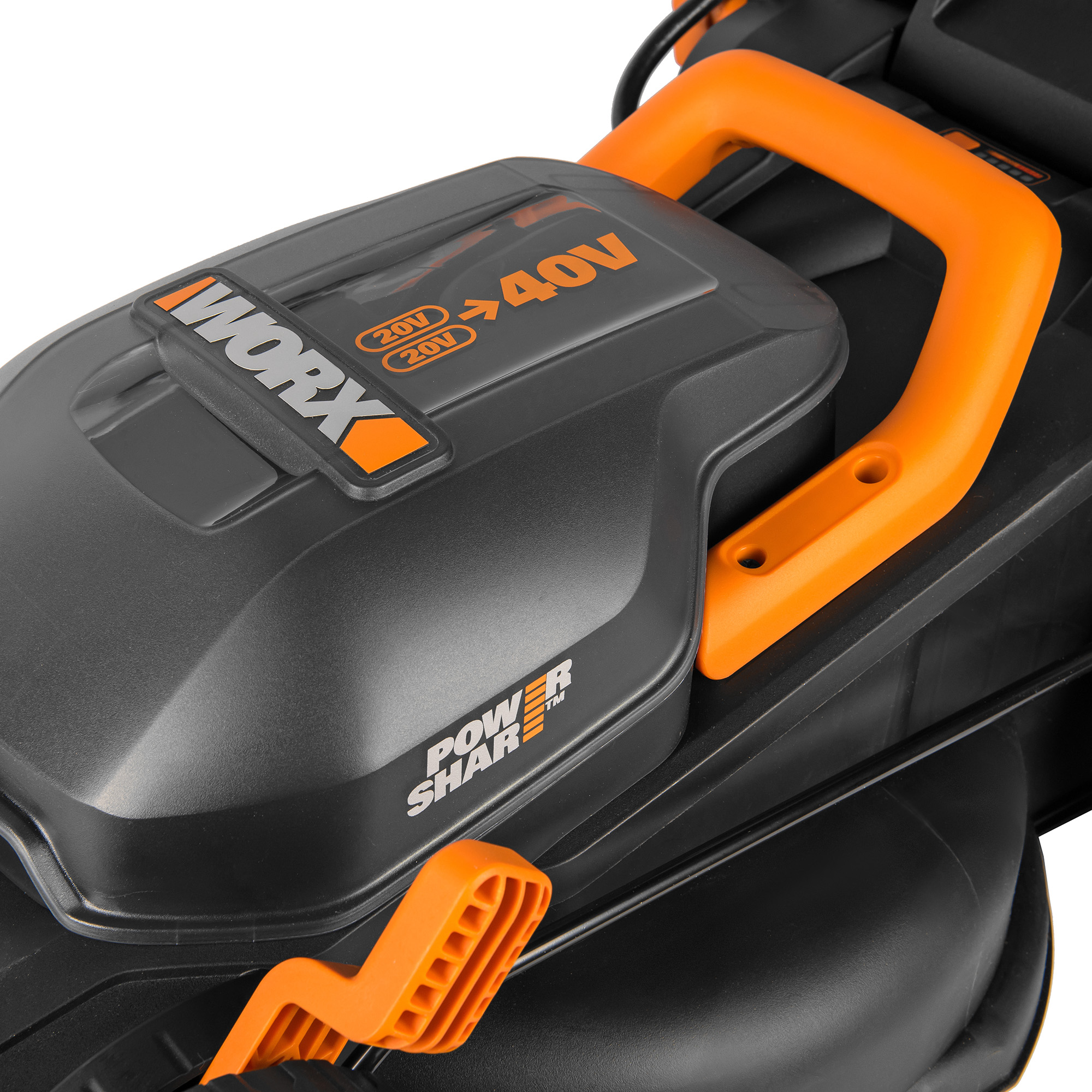 фото Газонокосилка аккумуляторная worx wg779e.1