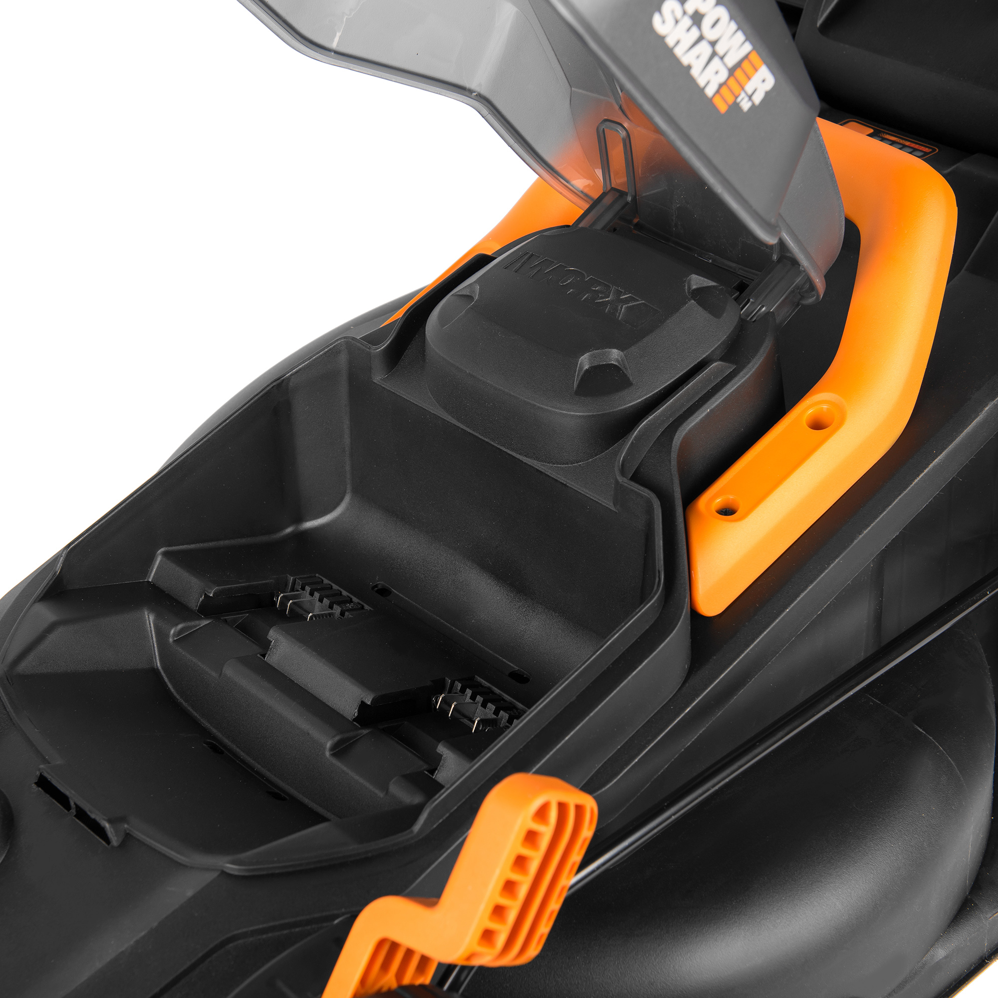 фото Газонокосилка аккумуляторная worx wg779e.1