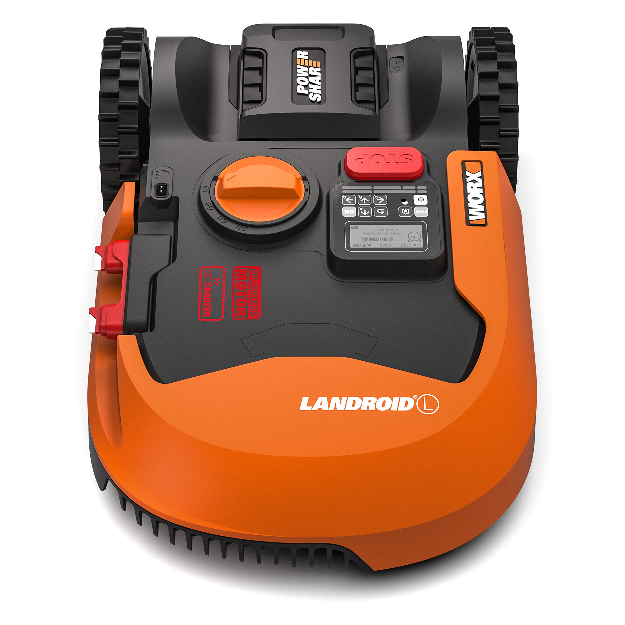 Газонокосилка-робот WORX Landroid L WR153E, цвет оранжевый - фото 14