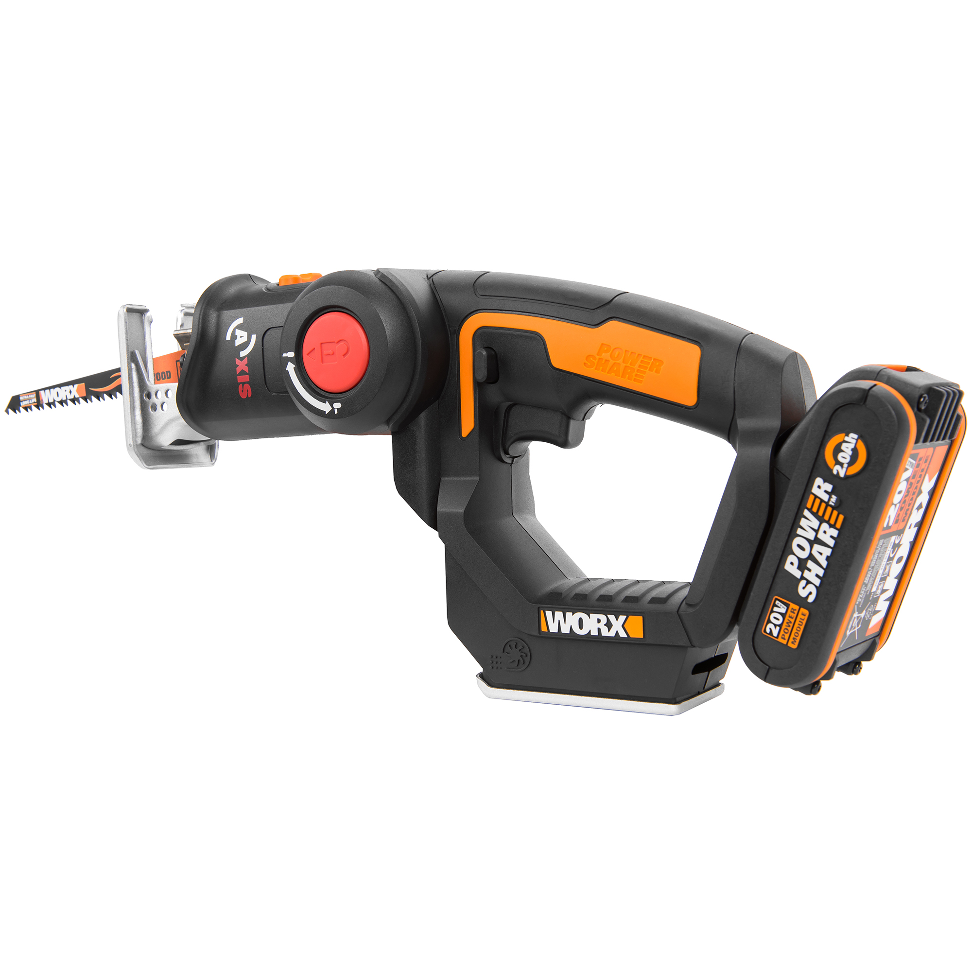 фото Лобзик аккумуляторный worx wx550