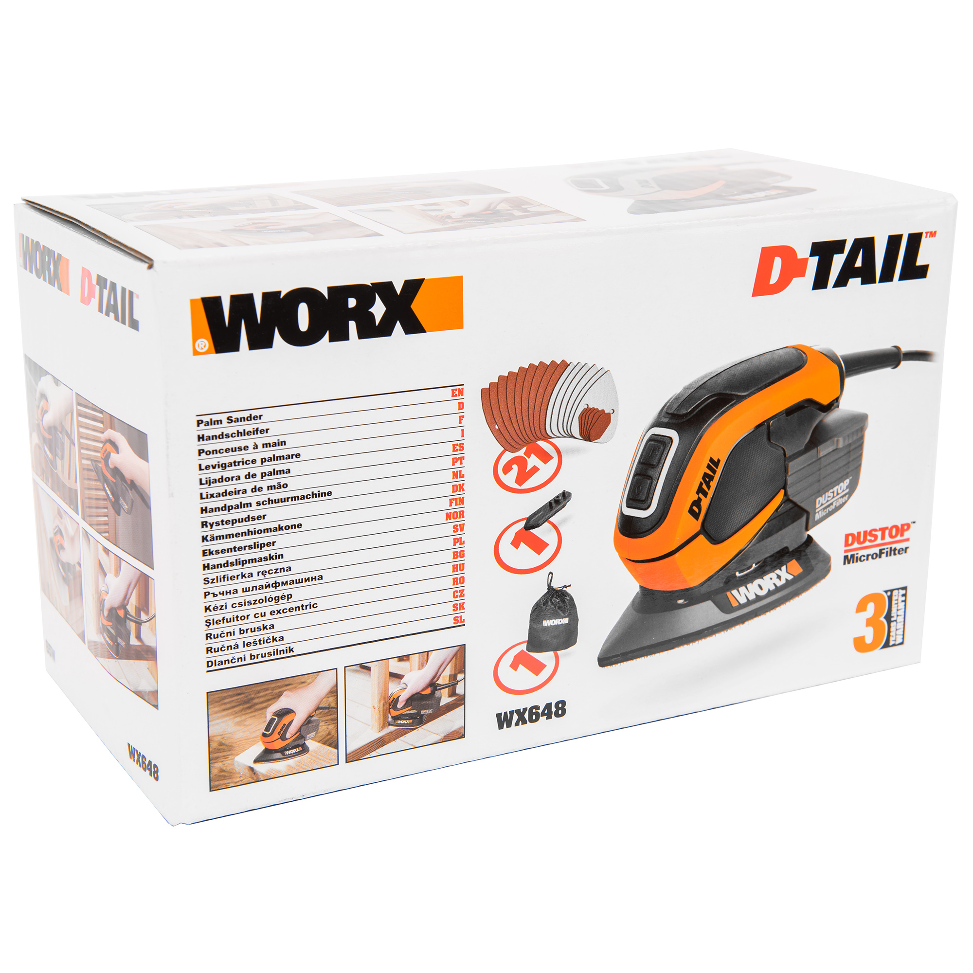 фото Мультифункциональная шлифмашина worx wx648