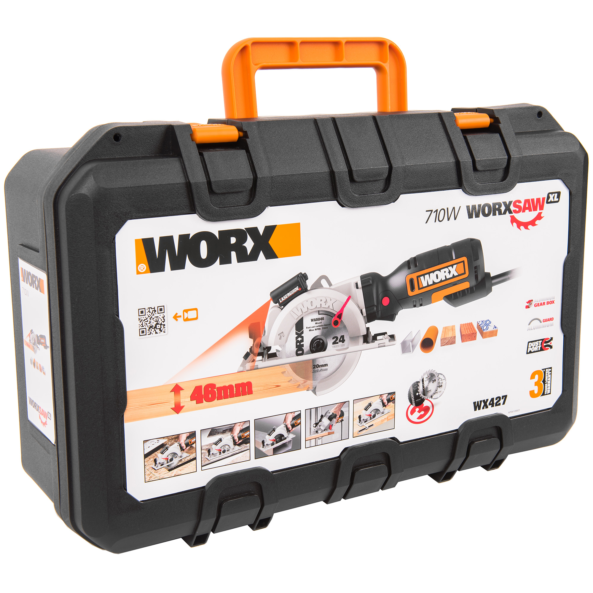 фото Пила циркулярная worx wx427