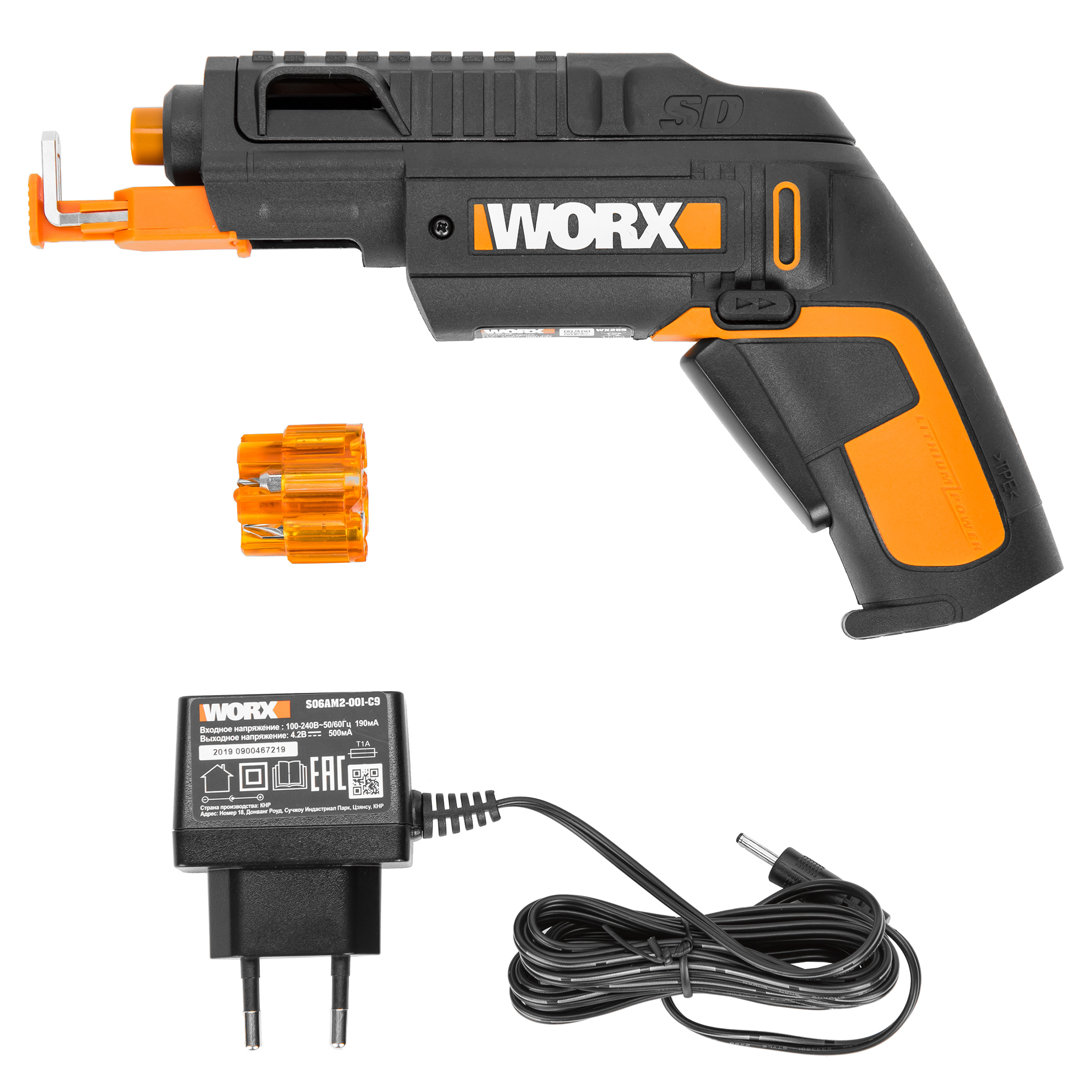 фото Отвертка аккумуляторная worx wx255