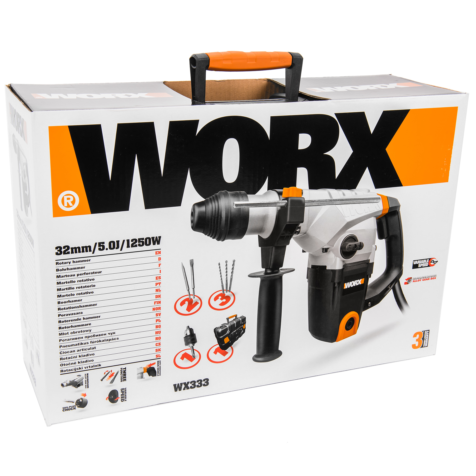 фото Перфоратор worx wx333