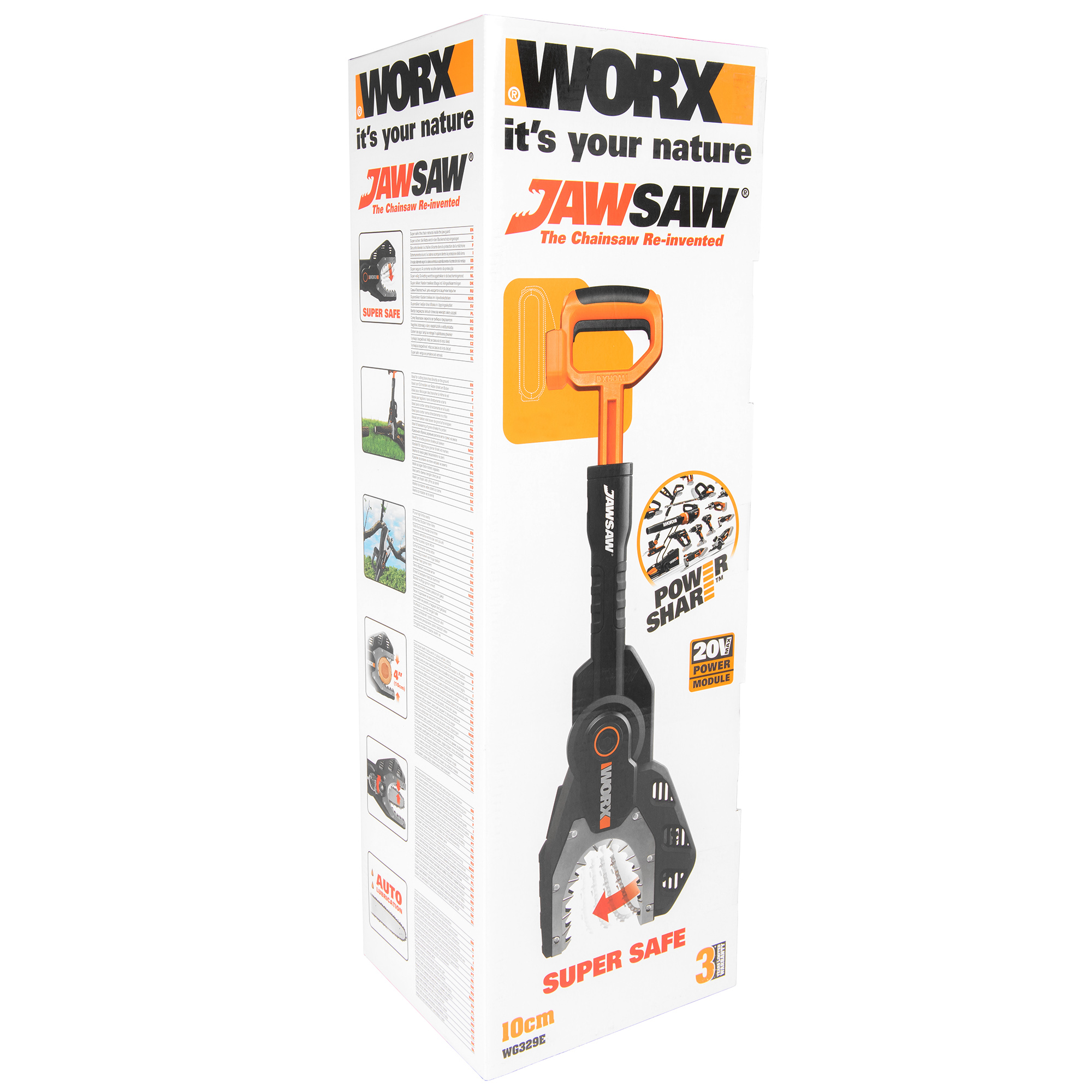 фото Пила цепная worx wg329e.5