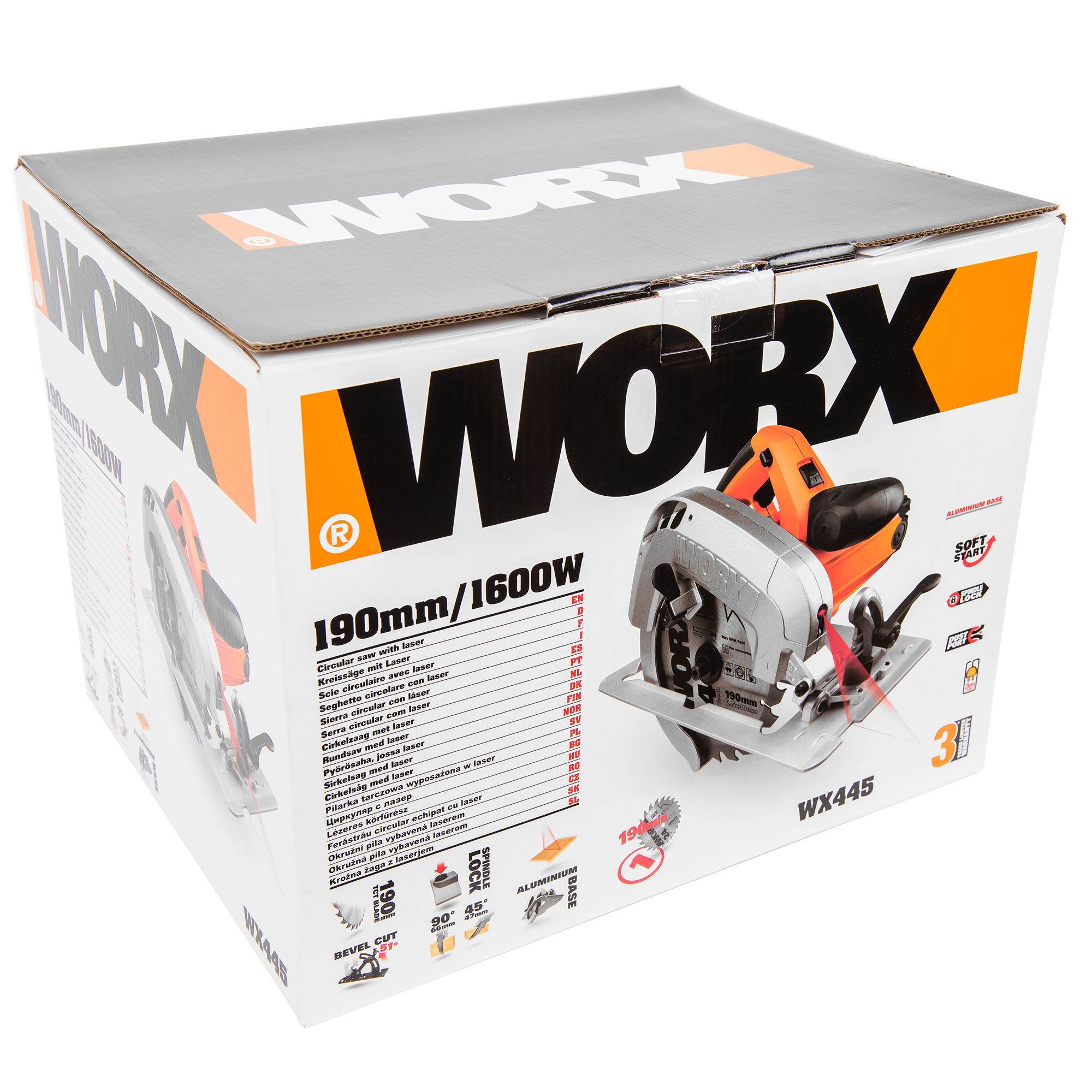 фото Пила циркулярная worx wx445