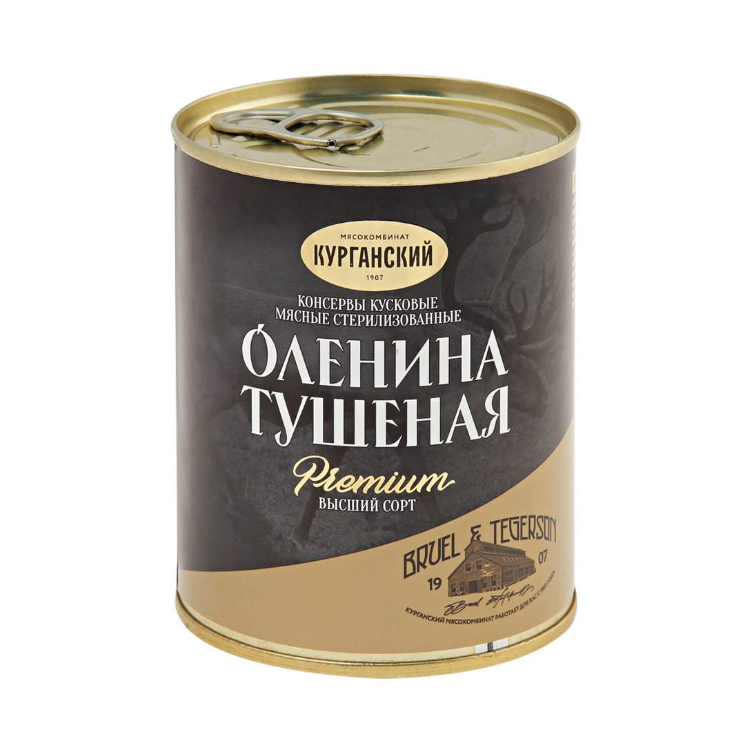 

Оленина тушеная Exclusive Standard Premium 330 г