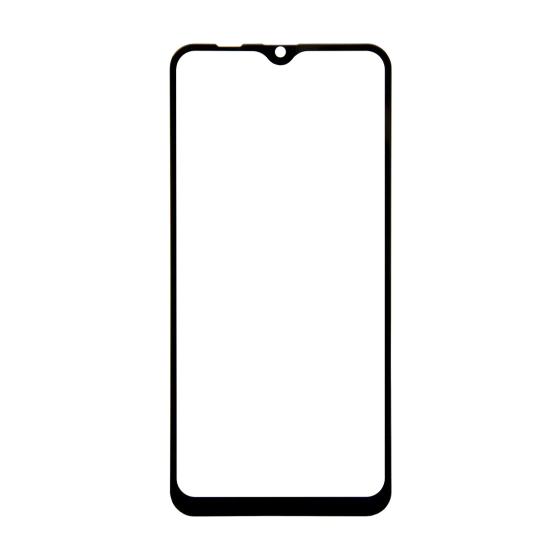Защитное стекло Red Line Full Screen для Samsung Galaxy A70, черная рамка, цвет черный