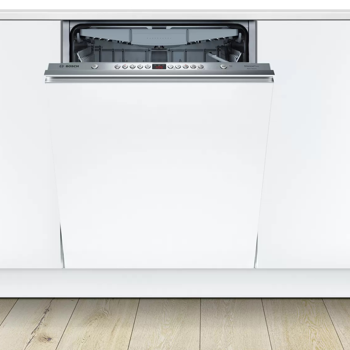 Встраиваемая посудомоечная машина Bosch SBV45FX01R, цвет серебристый - фото 7