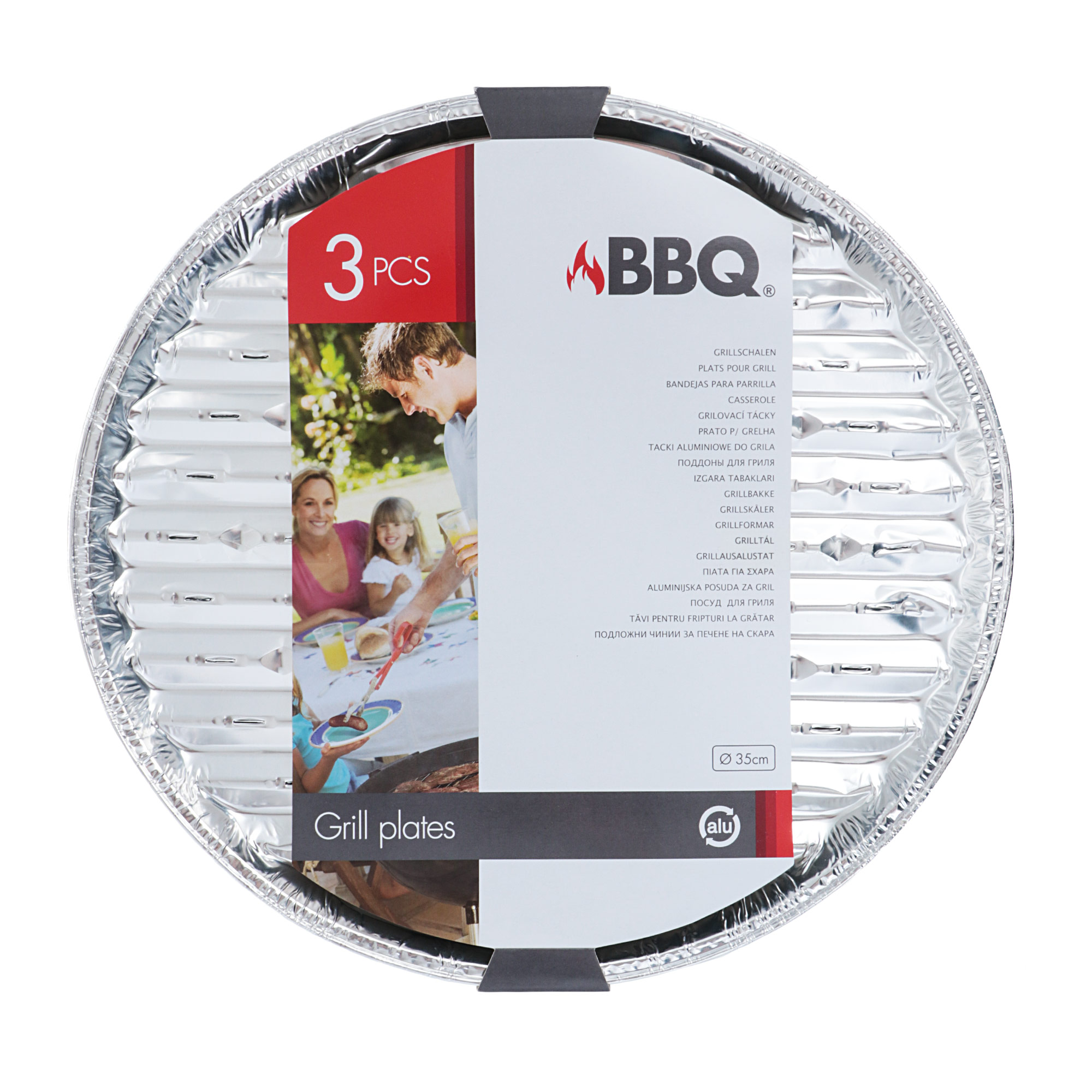 фото Миски для барбекю из алюм.фольги 3шт koopman bbq