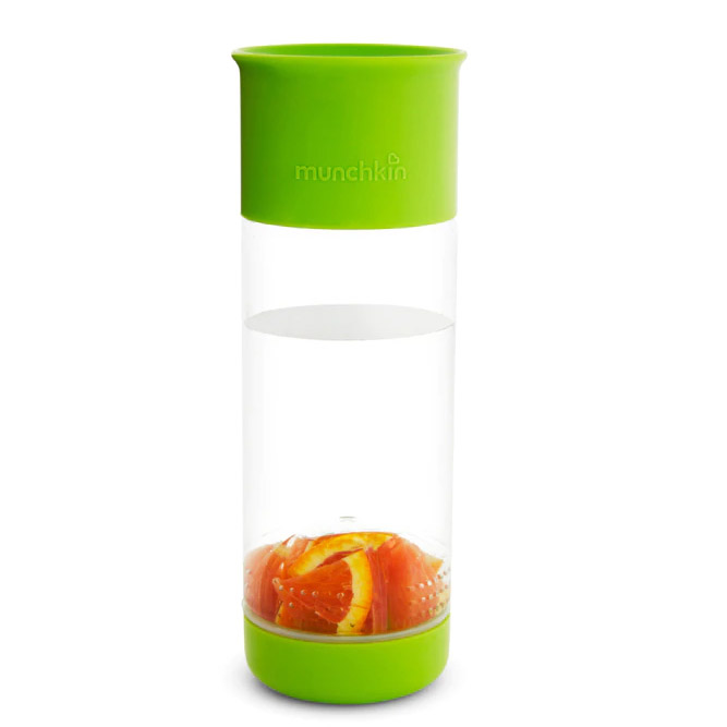 Бутылка Munchkin 360С с инфузером для фруктов 0,59 л, цвет зеленый - фото 3