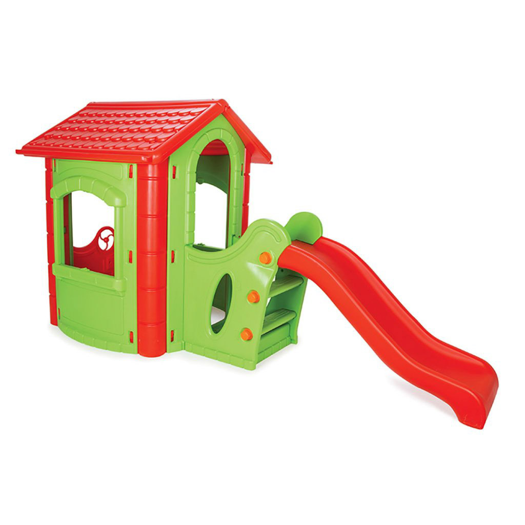 Дом игровой Pilsan happy house slide