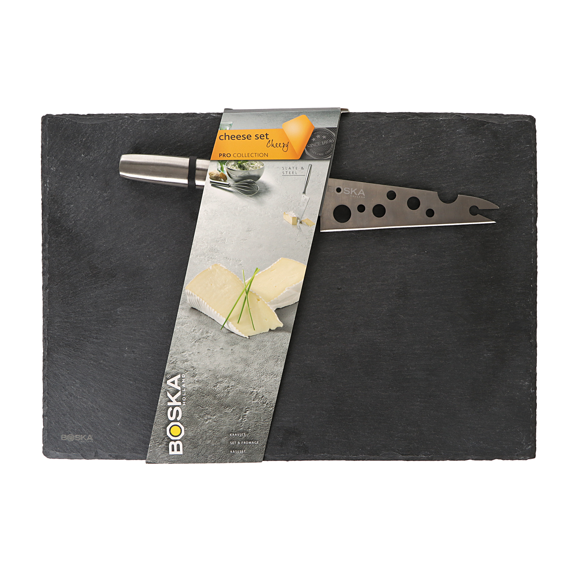 Доска сервировочная для сыра Boska Holland 33см и нож для сыра