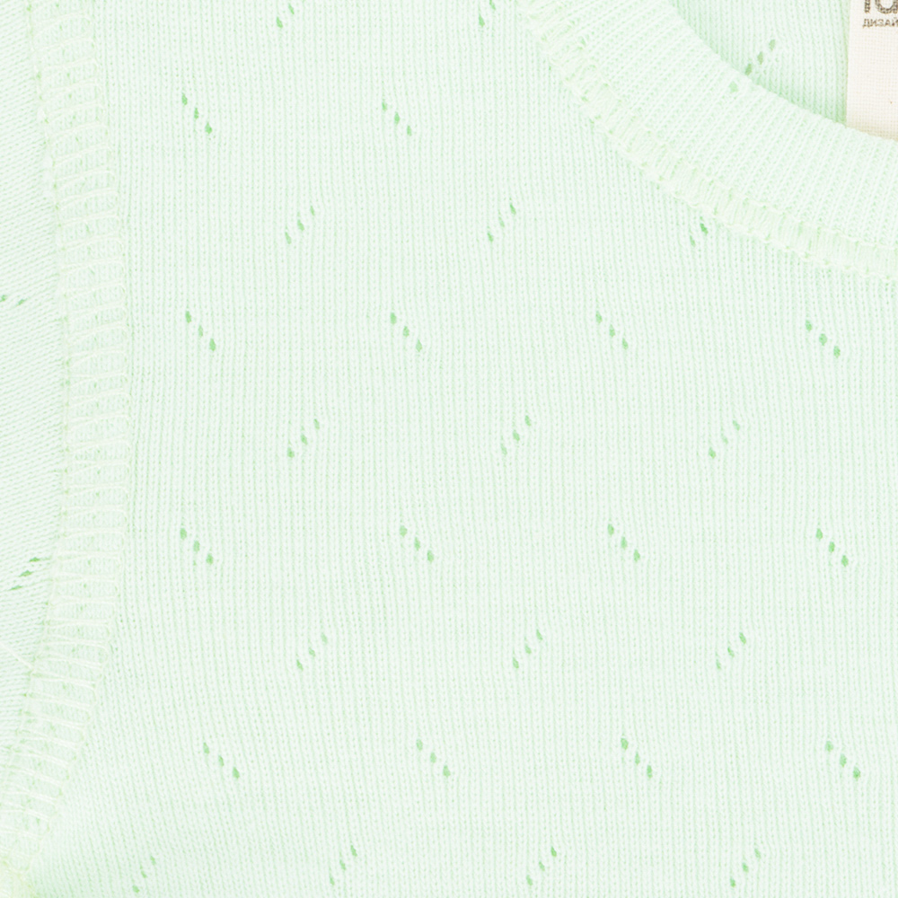 фото Боди-футболка lucky child зеленый 62-68