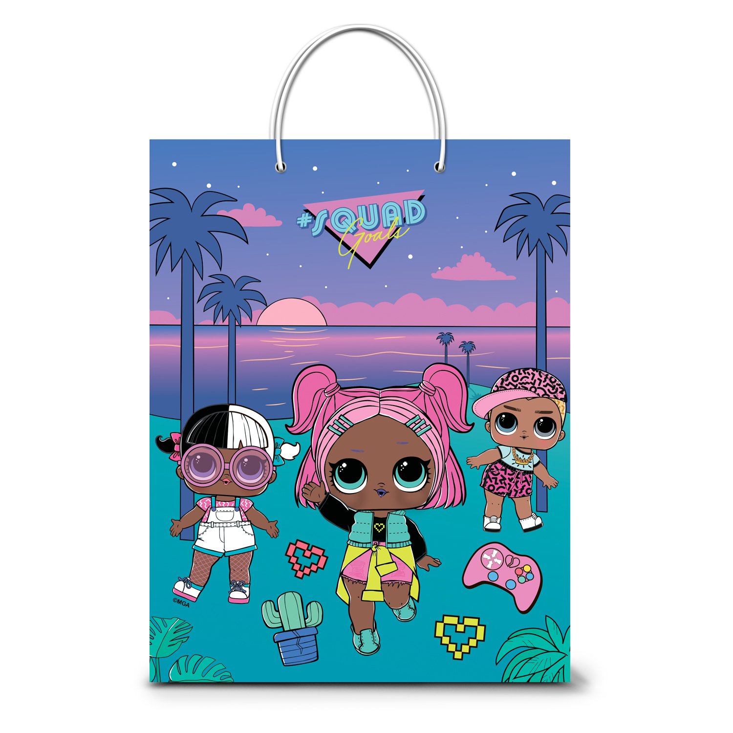 

Пакет подарочный малый ND Play Lol бирюзовый с закатом