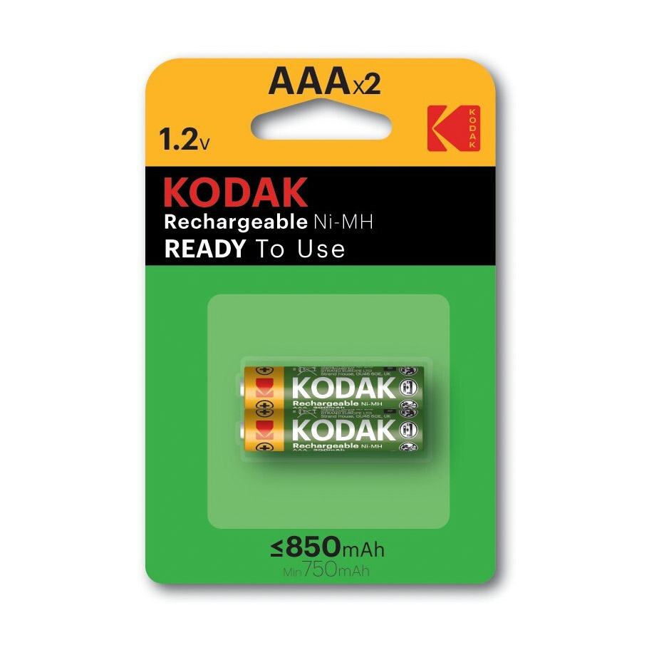 фото Батарейки kodak hr03-2bl 850 mah