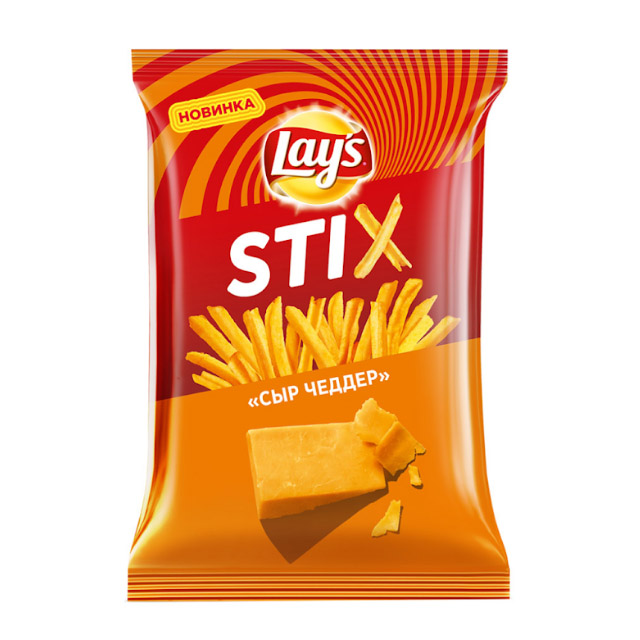 

Чипсы картофельные Lays STIX Чеддер 125 г