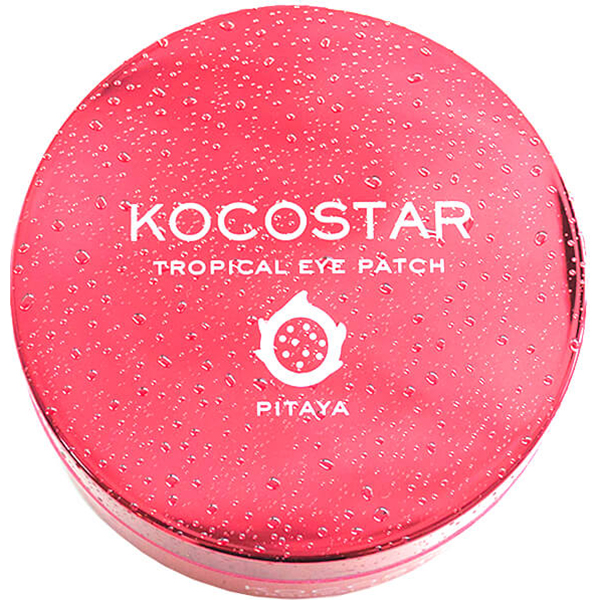 Патчи для глаз KOCOSTAR Tropical Eye Patch Тропические фрукты Питахайя 30 пар, размер 8x8x5 см - фото 2