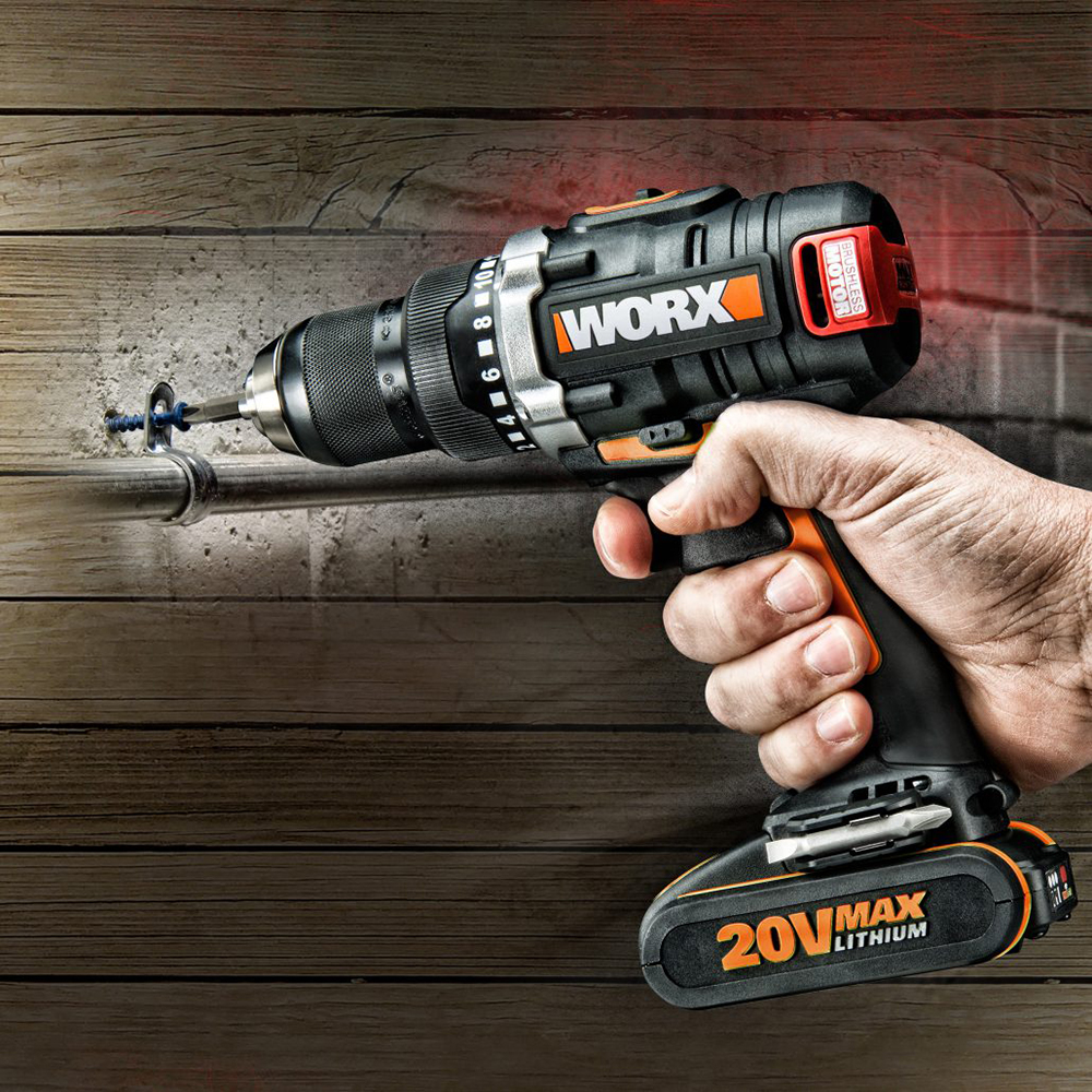 Дрель-шуруповерт WORX WX1759 без АКБ и ЗУ