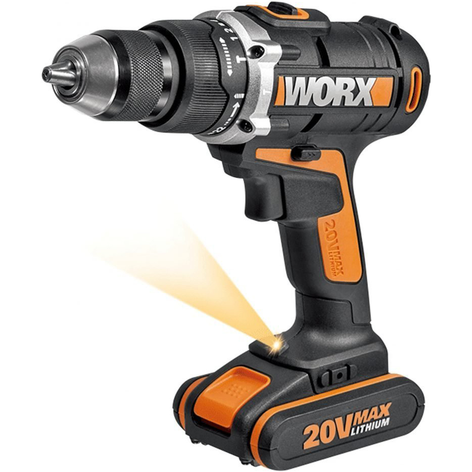 фото Дрель-шуруповерт worx wx372