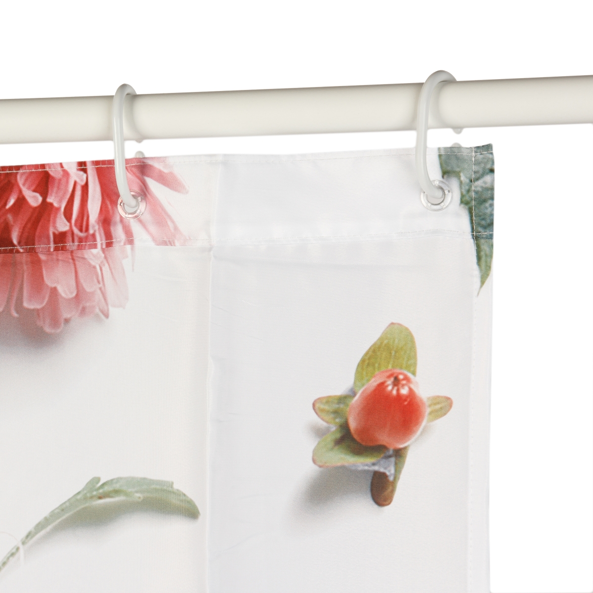 фото Штора для ванной kleine wolke rosalie разноцветная 180х200 см