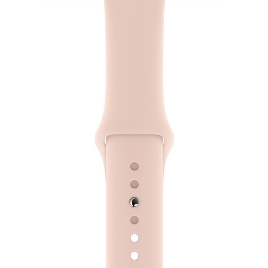 фото Ремешок для умных часов apple watch 40 мм розовый песок mtp72zm/a