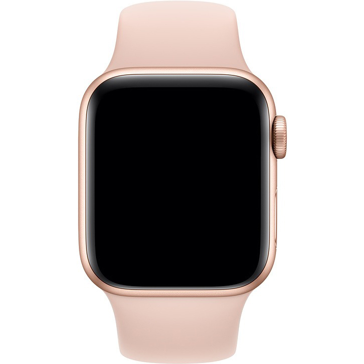 фото Ремешок для умных часов apple watch 40 мм розовый песок mtp72zm/a