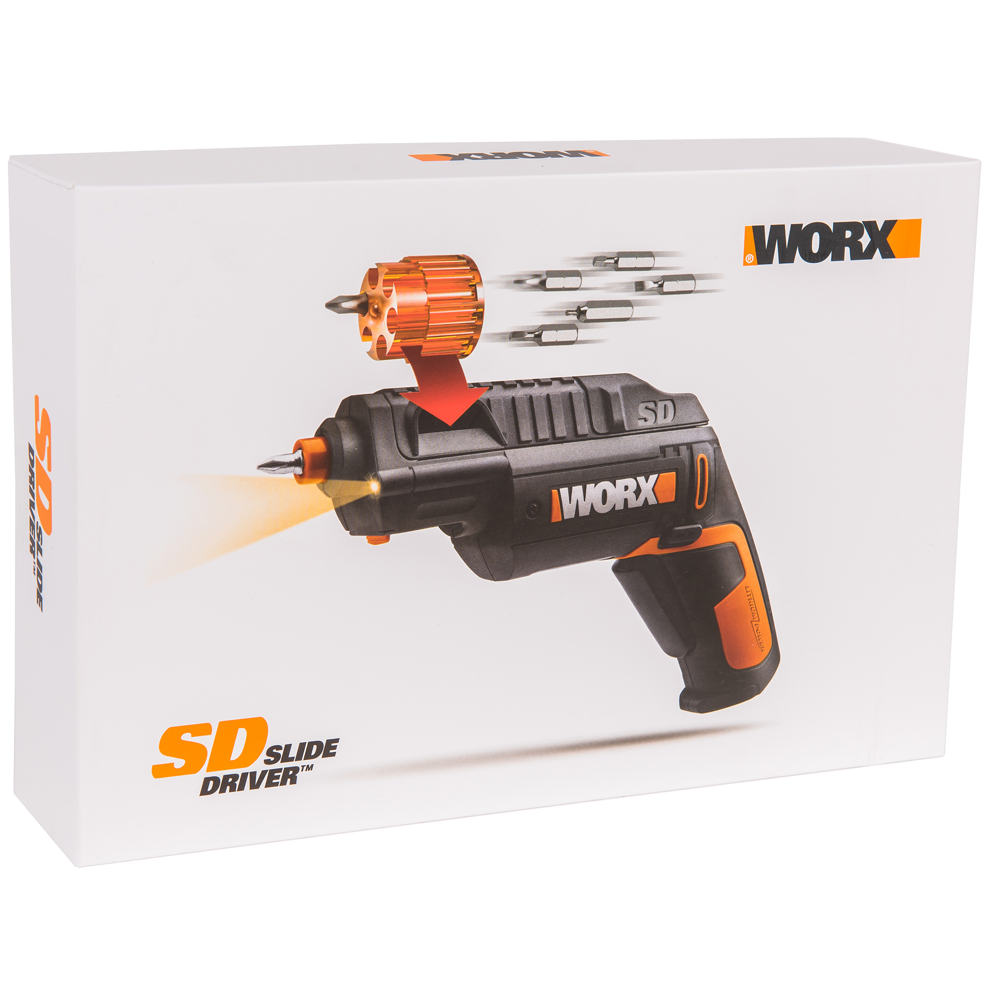 Отвертка аккумуляторная WORX WX2544