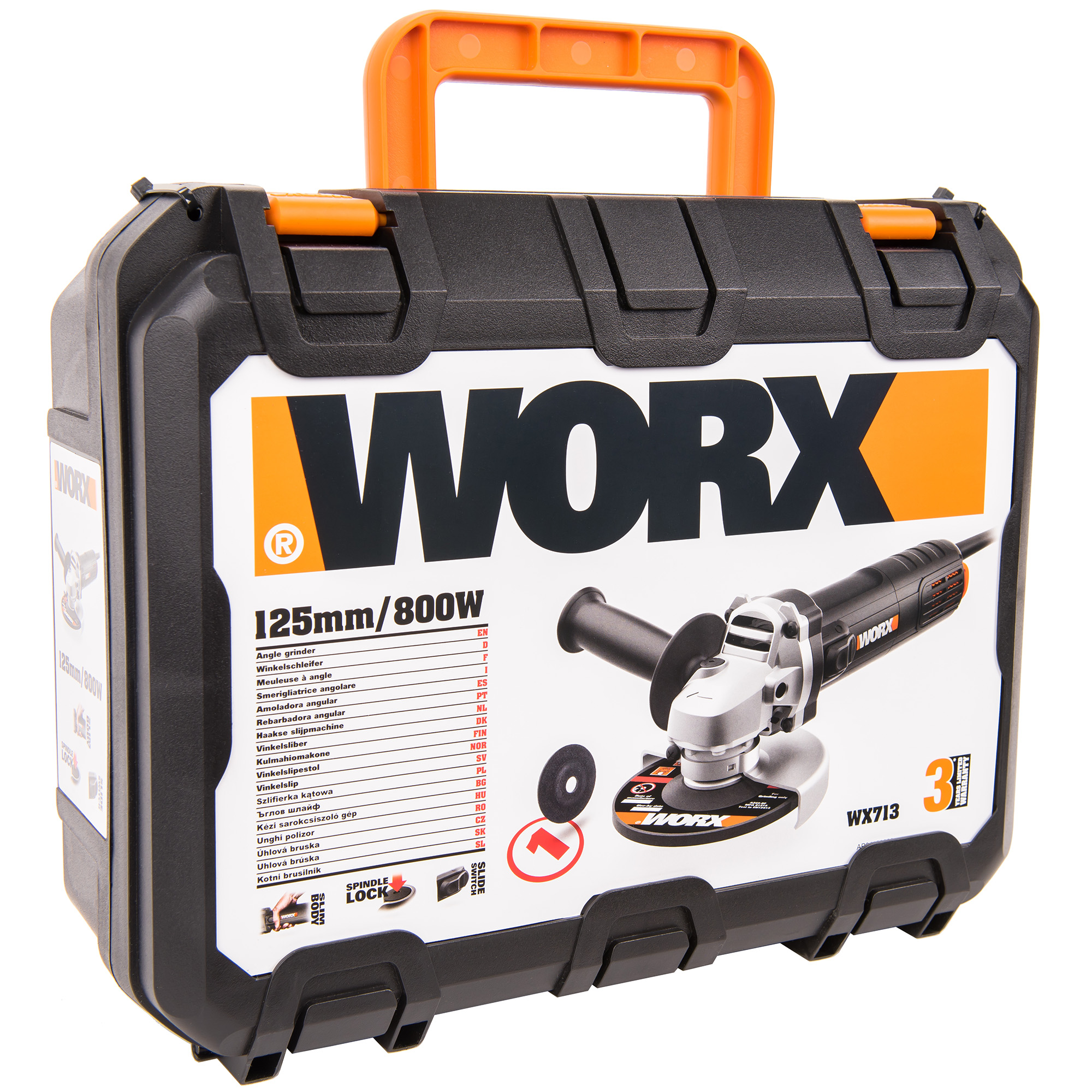 Угловая шлифмашина WORX WX713