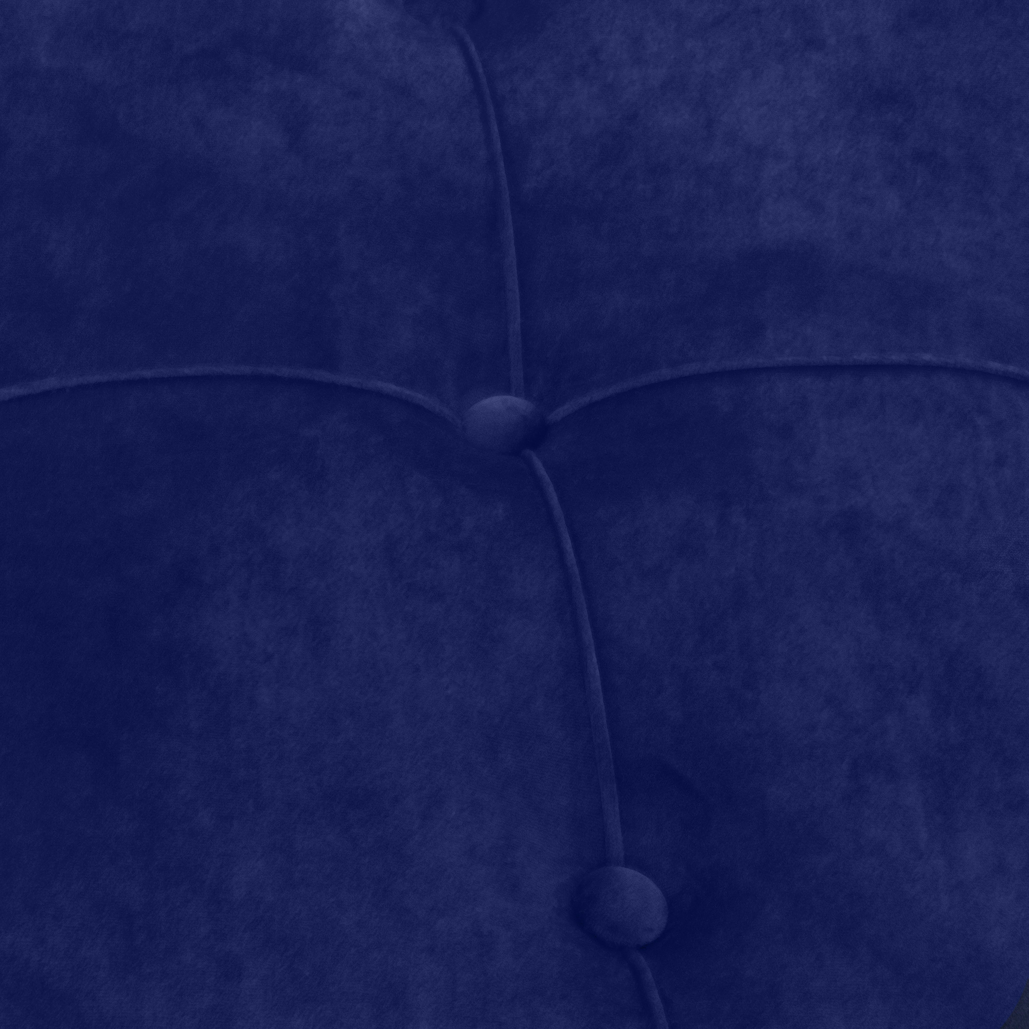 Пуф F.a.h.d.&g с искусственным мехом 60х60х45см, цвет синий - фото 3