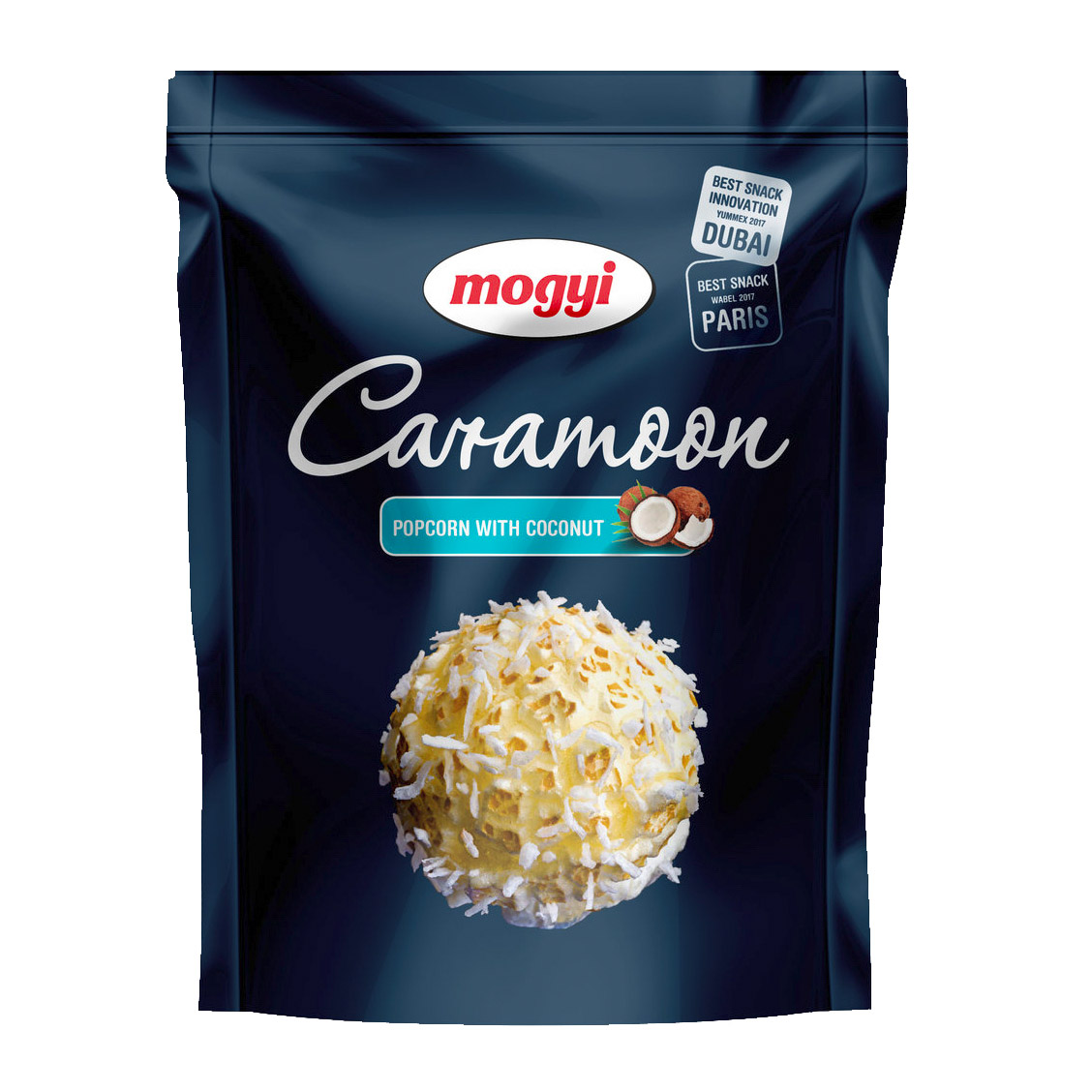 Попкорн Mogyi Caramoon с кокосом 70 г - фото 1